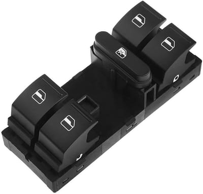 Raambediening Schakelaar - Raamschakelaar - Auto Ramen - Gevoelige Respons - 1.6 x 1 x 1 cm - Zwart