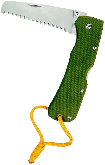 Homey’s Zakzaag Silas - 9 cm - RVS - Inklapbaar - Groen