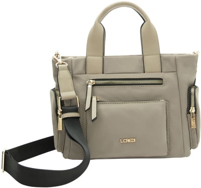 L.CREDI handtas schoudertas Odeta Handle Bag Sand Taupe