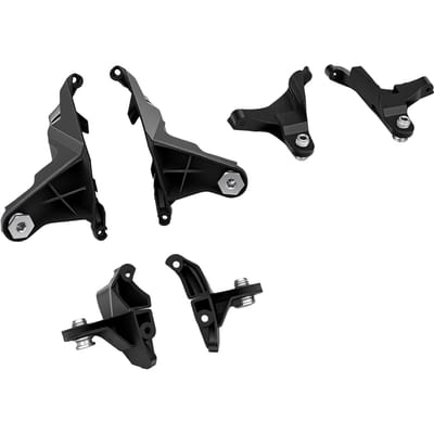 Koplampbeugel Lip Reparatiekit Vervanging voor E-Klasse W211 S211 2002 2009 2118201314 black