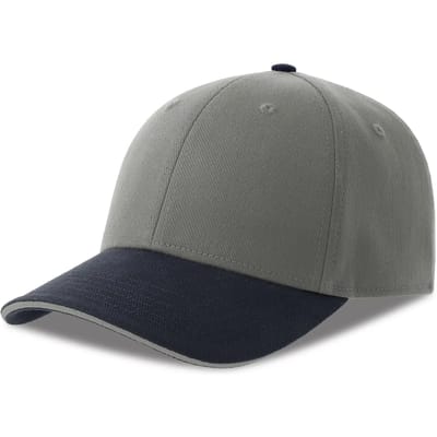 Atlantis Headwear Liberty Sandwich-S Cap AT684 - GREY/NAVY - One size