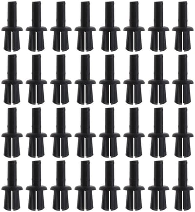 Dailygoods- Trim Clips 40 Stuks - Auto Clips - Vervangingsclips - Compatibel met Land Rover Discovery 2 - A-stijl Bevestiging - Gat van 8 mm - Autoclips