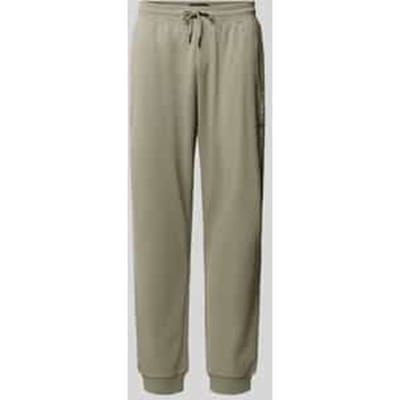 Regular fit sweatbroek van katoenmix