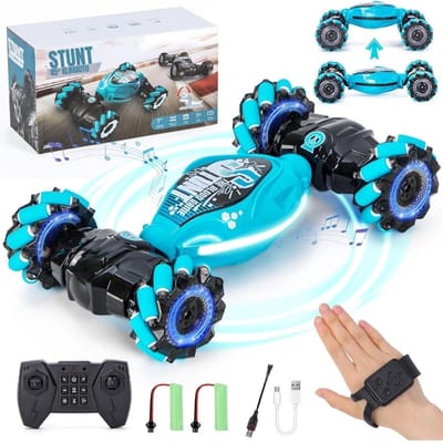SCH® Elektrische Auto voor Kinderen Accu - Elektrische Auto - Elektrische Kinderauto - Blauw- 29cm x 17cm x 5cm