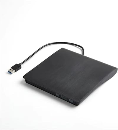 Externe DVD Brander - Optische Drive - Bestanden Archiveren - Snelle USB 3.0 - 8x Leessnelheid - Zwart