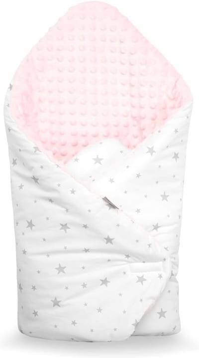 Inbakerzak voor baby's – winterversie – 100% katoen – omkeerbaar & multifunctioneel – Maxi comfort – 80 x 80 cm