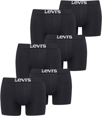 Heren Boxershorts Katoen, Set van 6, Comfortabele Pasvorm
