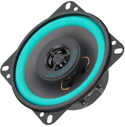 Allecto - Coaxial Autospeakers - 100W Geluidskwaliteit - Krachtige Autospeakers - 4 Inch - Auto Geluidssysteem - Hoogwaardige geluidservaring - Ges..