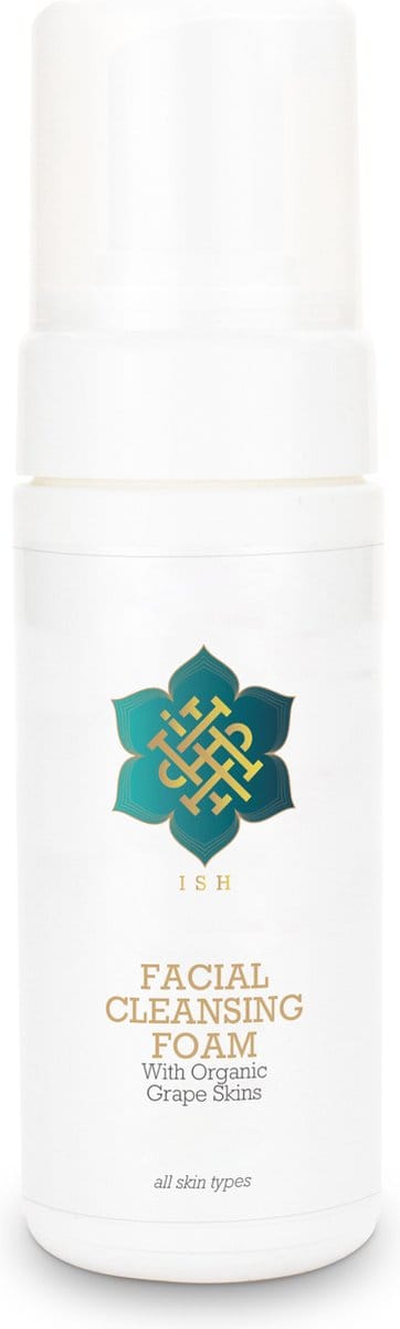 ISH-Facial cleansing foam with organic grape skins, all skin types