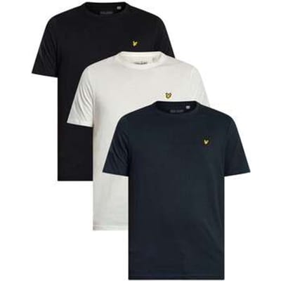 T-shirt Korte Mouw Lyle &amp; Scott Set van 3 lichtgewicht effen T-shirts