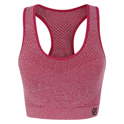 Dare 2b Vrouwen/dames Dont Sweat It Sportbeha (Berry Roze Mergel)
