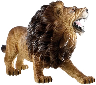 Bullyland 63680 – Speelfiguur en verzamelfiguur Leeuw – ca. 10 cm – levensecht en detailrijk vormgegeven – ideaal als taartfiguur en klein cadeautje voor kinderen vanaf 3 jaar.