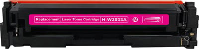 Laser toner cartridges Geschikt voor HP (415A) W2033A Magenta | Geschikt voor HP Color Laserjet Pro MFP M454DN, M454DW, M454NW, M454FW, M479DN, M479DW, M479FDN, M479FDW en M479FNW