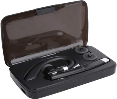 Allecto - Draadloze BT-koptelefoon - Ultralicht ontwerp - Ergonomische oortelefoons - Multifunctioneel - Draagbare headset - Geschikt voor zakelijk...
