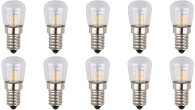 SPL E14 LED Lamp 2W - Koelkastlampje - Warm Wit - 2700K - LED Buislamp P23 - Vervangt 17W - 10 Stuks