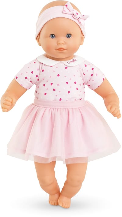 Corolle Small Baby Doll with Hearts 30cm