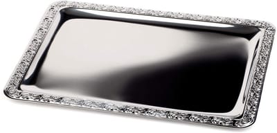APS Serveerschaal - RVS - 35 x 24 cm - Vaatwasserbestendig - Breukvast - Stapelbaar - BPA-Vrij