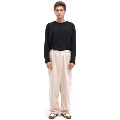 Heren Relaxed Fit Wijde Pijpen Instapbroek