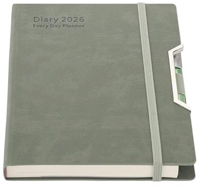 Academische Agenda 2026 | Dagelijks en Maandelijks Plannen | A5 Hardcover Met Tabs en Penlus