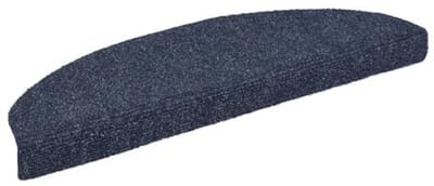 Zelfklevende trapmatten 5 stuks 65x21x4 cm naaldvilt blauw
