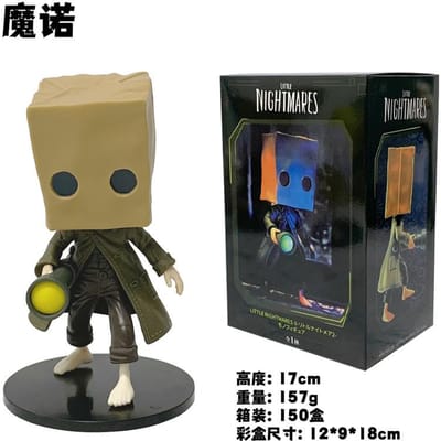 Jeu GK Little Nightmares Figurine Anime Six Figurine Mono Figurine d'Action Jeu Anime Figurine d'Action en PVC Poupée Cadeau pour Fans