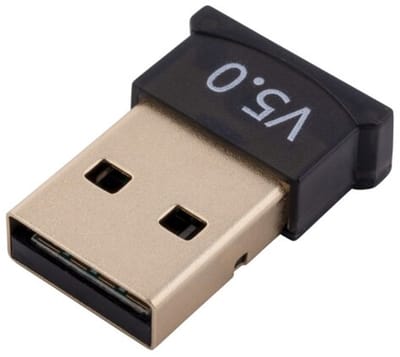 Bluetooth USB Adapter 5.0 – Bluetooth Dongle – USB Bluetooth Ontvanger – Voor PC en Laptop – Draadloze Verbinding