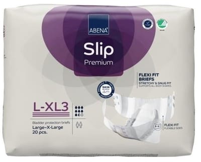 Abena Slip Flexi Fit 3 L/XL - 1 paquet de 20 protections