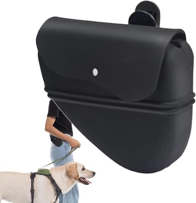Hondensnackzak - Trainingszakje - Honden trainen - Waterdicht en duurzaam - 175 x 165 x 63 cm - Zwart