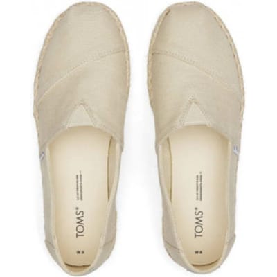 Toms Alpargata Platform Rope Espadrilles - Dames - Beige - Maat 39