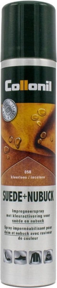 Suède en Nubuck Spray | kleurvernieuwing | bescherming | keuze uit kleurloos en diverse kleuren | 200 ml