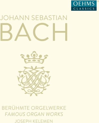 Joseph Kelemen - J.S. Bach: Famous Organ Works (CD)