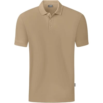 Jako Organic Polo Heren - Zand | Maat: L