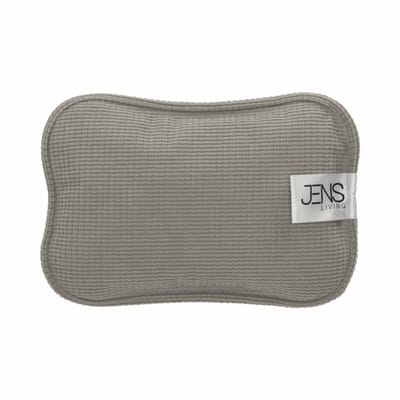JENS Living - Oplaadbare warmwater kruik - Grijs - 26 x 4 x 16 cm - inclusief oplader
