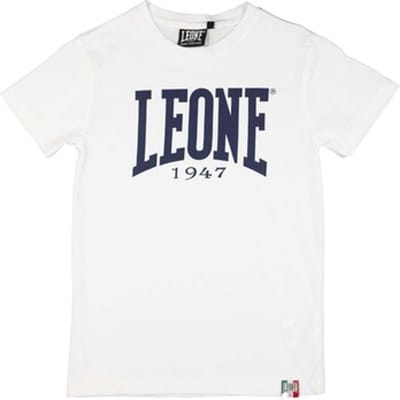 T-shirt Korte Mouw Leone 1947 Boy Short Sleeves Big Logo