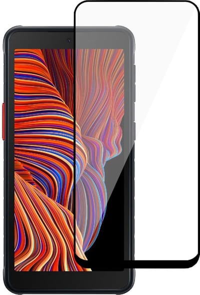 Screenprotector geschikt voor Samsung Galaxy Xcover 5 - Glas Full Screen Protector