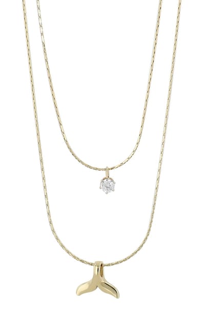 AKZENT Akzent damesketting met hanger "Serrana" met hanger 925 zilver - dameshalsketting