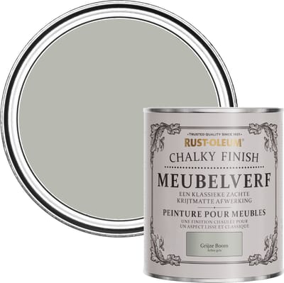 Rust-Oleum Grijs Chalky Finish Meubelverf - Grijze Boom 750ml