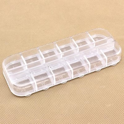 Mini Sorteerdoosje // pillendoos // 12 vakjes