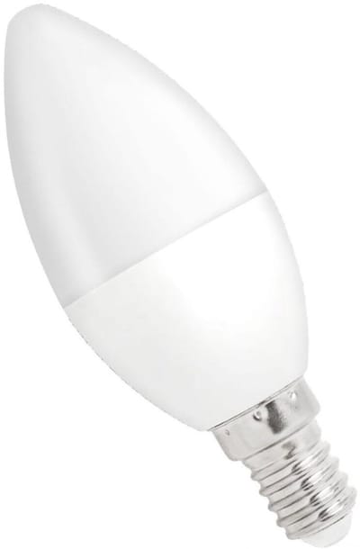 Spectrum Dimbare LED Kaarslamp E14 6W - 230V - 500 Lumen - 4000K Neutraal Wit - Natuurlijk Licht - Dimbaar - Energiezuinig