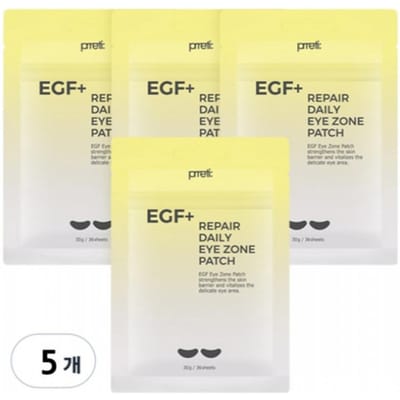 Prreti Egf+ Repair Daily Eye Zone Patch 36 Sheets 5 Pieces NONE beige
