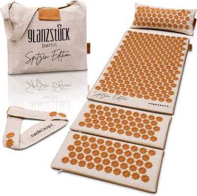 Professionele Spijkermat – Acupressuurmat – Shakti Mat Original – Floowe – Met Spijkerkussen – Hoge Kwaliteit – XXL Set – Draagtas – 10.000 Drukpunten