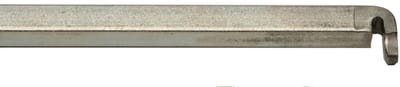 Nemef 7-150cm - Staaf voor krukespagnolet - Verzinkt - 9x9mm - lengte 150 cm