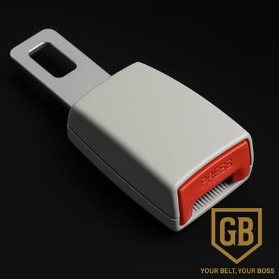 Auto gordelverlenger - Grijs - Auto gesp - Verlengstuk - Zwangerschapsgordel - Gordel Clip
