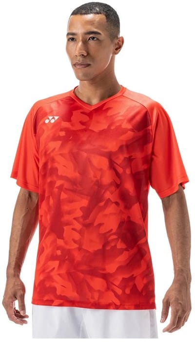 Yonex YM0033EX teamwear badminton sportshirt - rood - maat XL