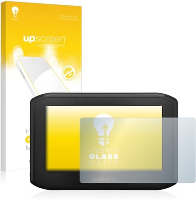 upscreen - Screenprotector voor Garmin zumo 396 LMT-S - Folie Beschermfolie Beschermglas matte