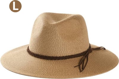 Livano Zonnehoed - Reishoed - UV Beschermende Hoed - Bucket Hat - Festival - Pet - Hoedje Voor Dames & Heren - Hoofdbescherming - Khaki - Maat L