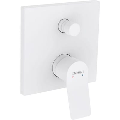 Hansgrohe VIVENIS 1 greeps - inbouw badmengkraan - inbouw - mat wit