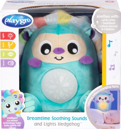Dreamtime Soothing Sounds and Lights Hedgehog