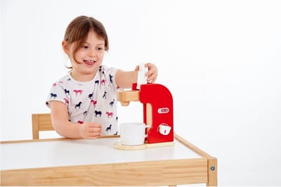 Viga Toys - Speelgoedkoffiezetapparaat - Beer