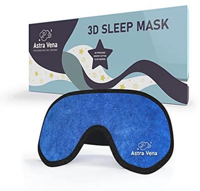 Slaapmasker voor kinderen - 3D-voorgevormd en lichtblokkerend oogmasker voor een betere nachtrust